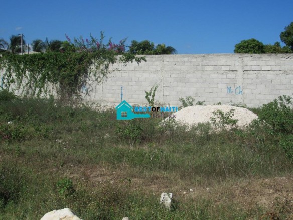 1.78 Acres of Fully Fenced Land for Rent in Tabarre, Port-au-Prince, Haiti
