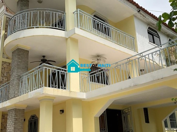 4 Bedrooms, 4 Bathrooms House for Rent with Pool in Morne Brun, Haiti