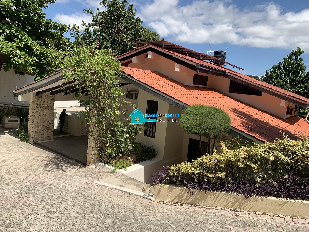 Furnished House for Rent in Juvenat (Caribe), Petionville, Haiti Furnished House for Rent in Juvenat (Caribe), Petionville, Haiti