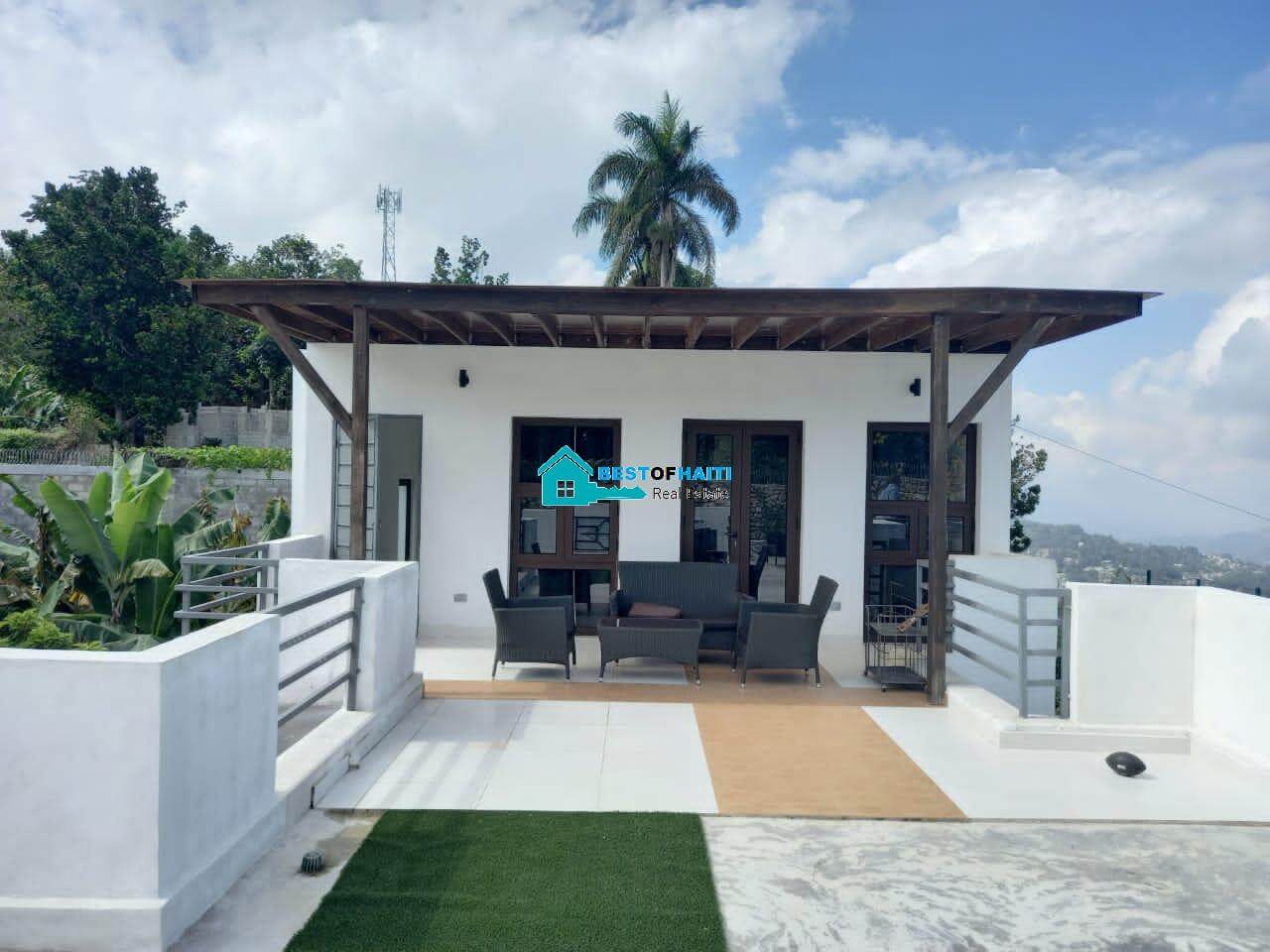 Modern, New, Furnished Family House for Sale - Thomassin, Petion-Ville