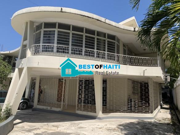 Big, Secure Commercial Building for Rent in Delmas 60, Port-au-Prince