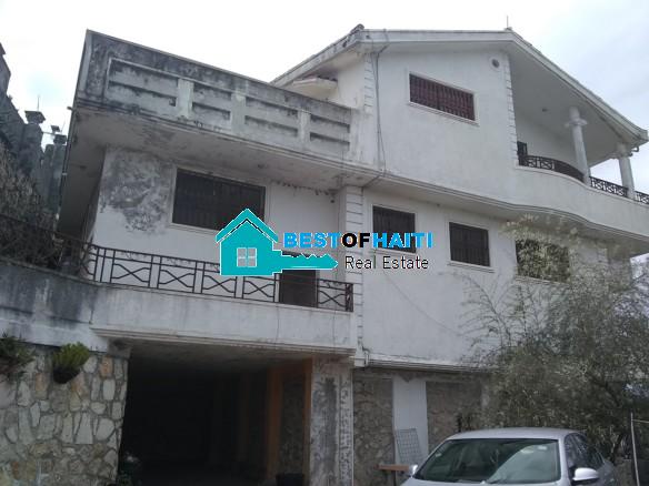 Nice, 9 Beds, 9 Baths House for Sale in Fermathe 45, Kenscoff, Haiti