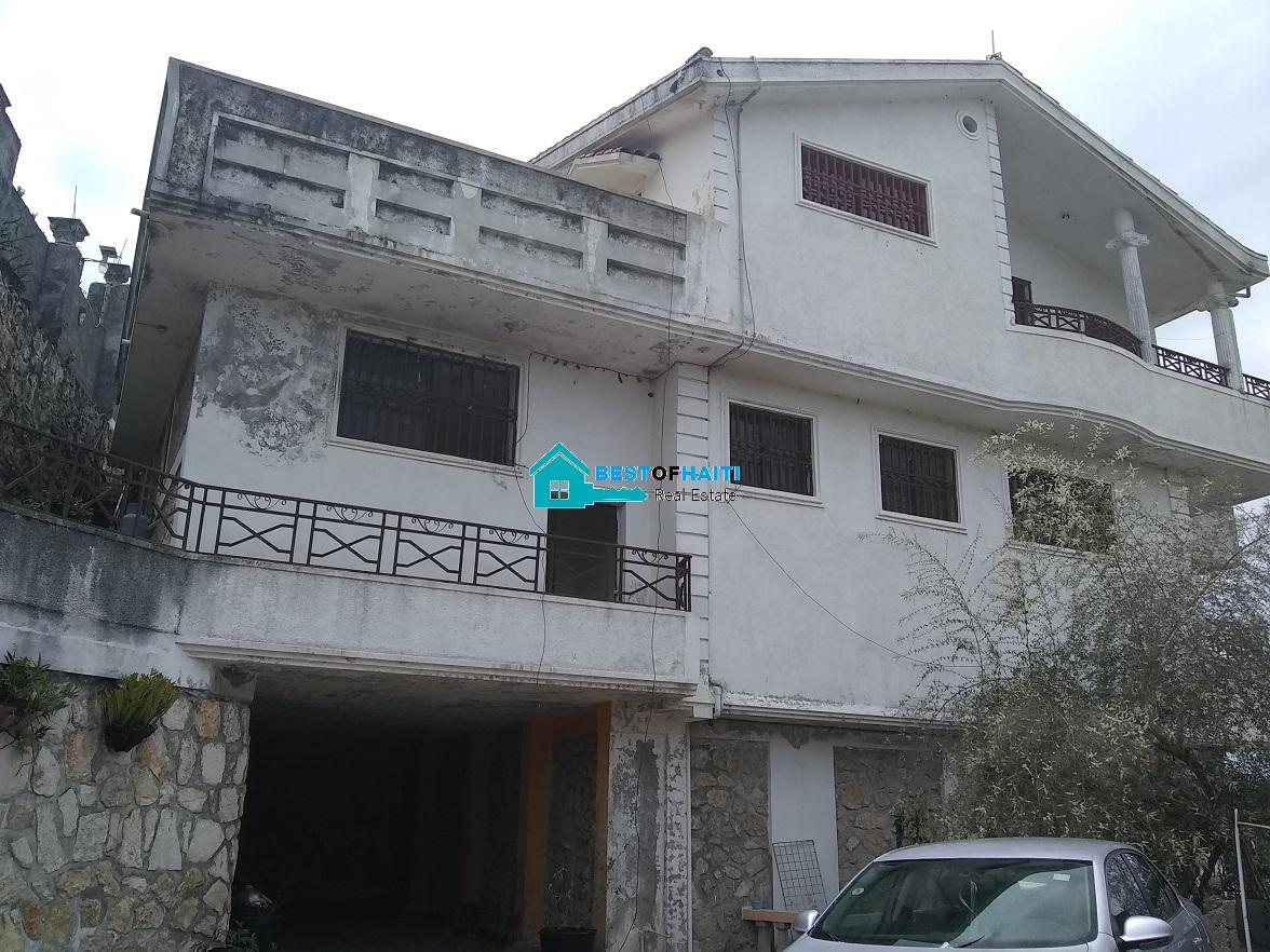 Nice, 9 Beds, 9 Baths House for Sale in Fermathe 45, Kenscoff, Haiti