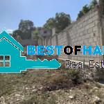 Fully Enclosed, 1290 M2, Cheap Land for Sale in Cargo, Petion-Ville, Haiti