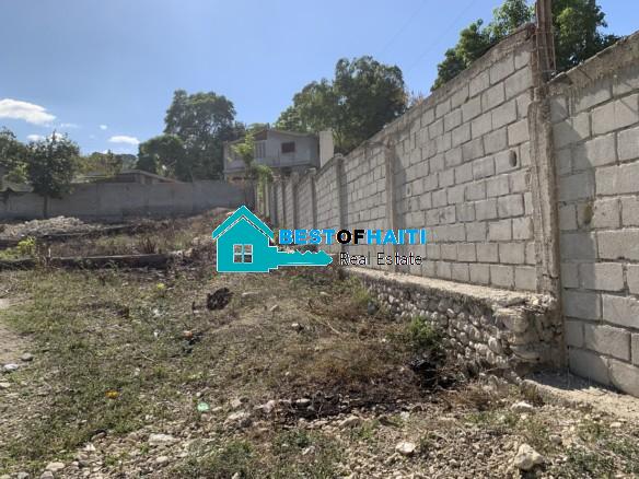 Fully Enclosed, 1290 M2, Cheap Land for Sale in Cargo, Petion-Ville, Haiti