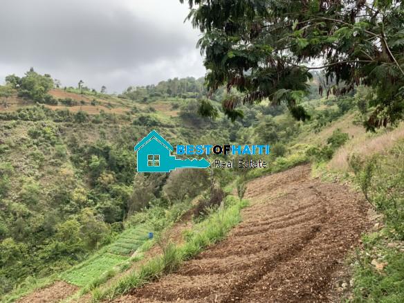 Cheap, Ready to Farm Land for Sale in Fort Jacques, Kenscoff, Haiti