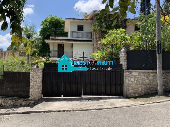 House for Sale in Juvenat, Petion-Ville, Haiti - Private Area (Caribe Hotel)