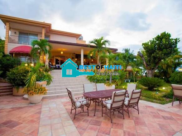Luxurious, Furnished Mansion for Sale in Morne Calvaire, Petionville, Haiti