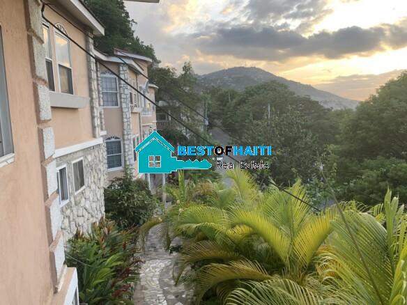 2 Beds, Furnished Apartment for Rent at Morne Brun, Petion-Ville, Haiti