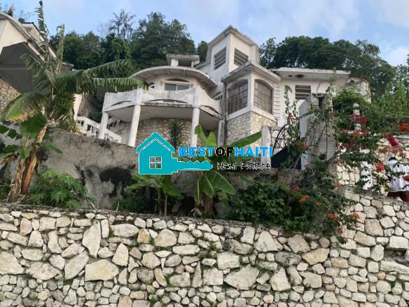 Hill-Top, 3 Beds, Chateau-style House for Sale in Morne Brun, Petion-Ville