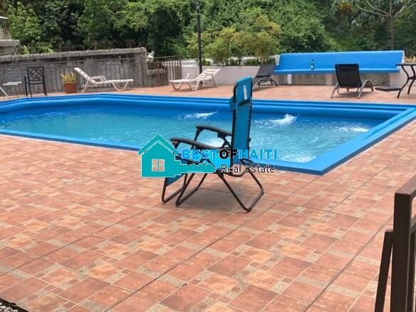 Fully Furnished Apartment for Rent at Juvenat (Caribe Hotel), Petion-Ville