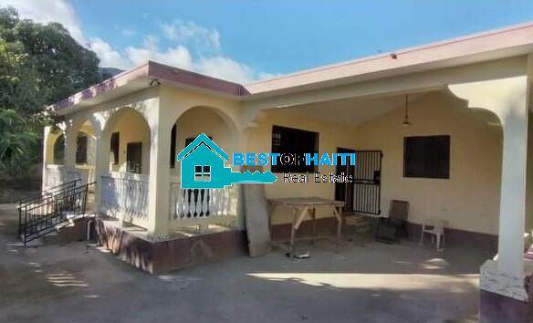 Cheap Low House for Sale in Cap-Haitian - Very Nice 3 Bedrooms Home