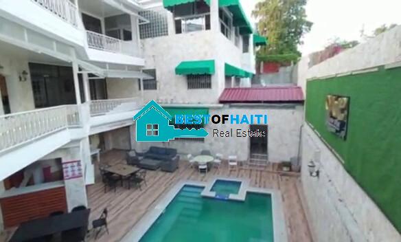 Luxury House for Rent in Delmas 75, Haiti - Furnished 12 Bedrooms, 14 Baths, Swimming Pool