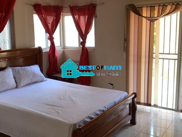 Furnished Apartment For Rent In Peguy-Ville, Haiti - 2 Bedrooms