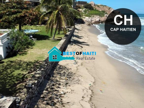 Dreamy Beachfront Land for Sale in Cap-Haitian, Near Labadee