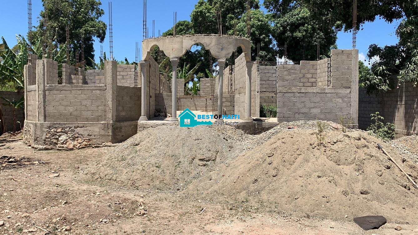 Unfinished House for Sale in Cap-Haitian (Quartier Morin), 5 Bedrooms Unfinished House for Sale in Cap-Haitian (Quartier Morin), 5 Bedrooms
