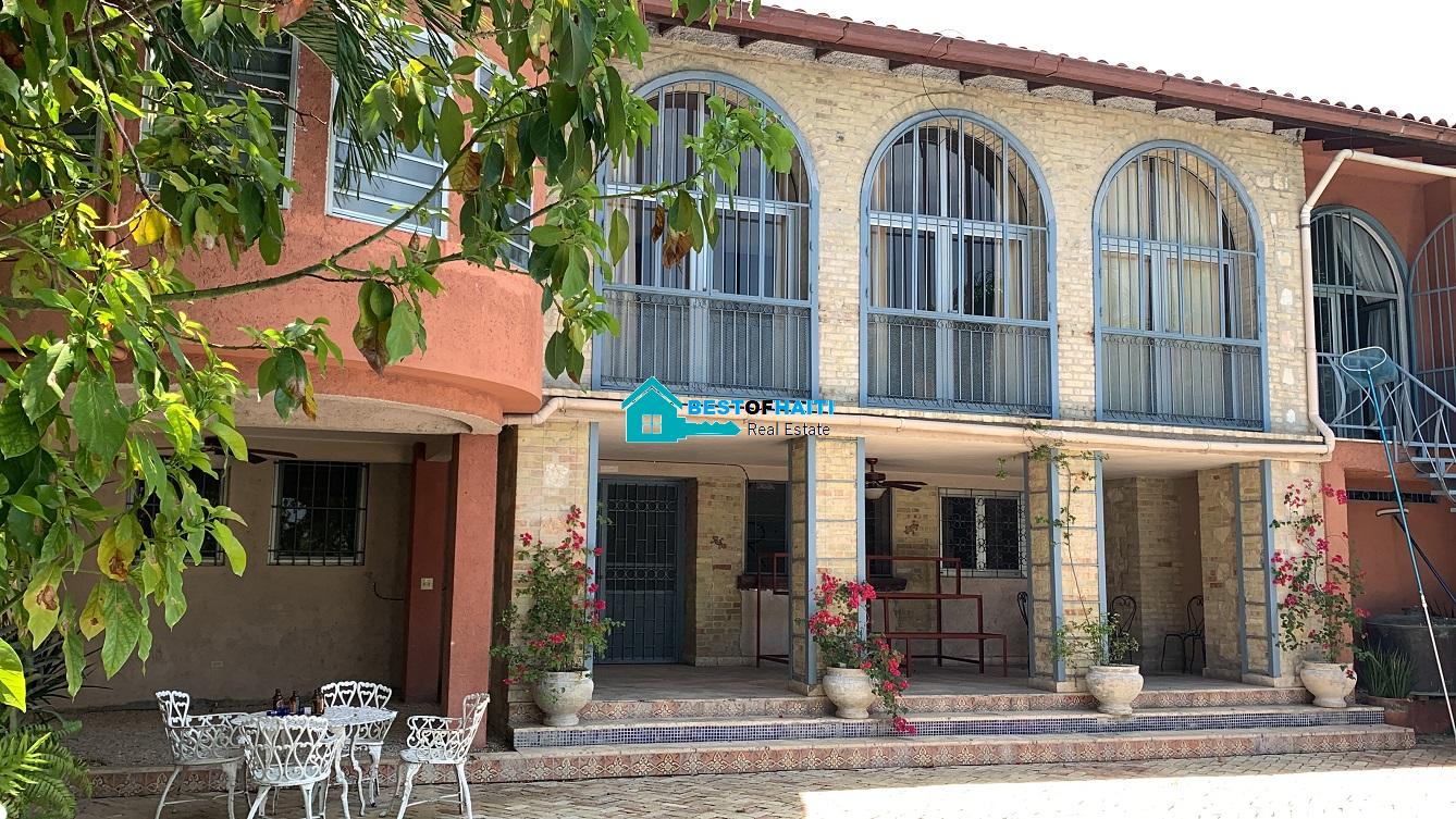 Furnished House for Rent in Turgeau, Port-au-Prince, Haiti - 5 Bedrooms, luxurious