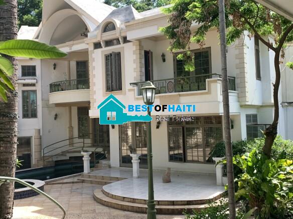 Mansion for Rent in Juvenat, Petion-Ville, Haiti (Karibe Hotel Area)