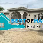 New, Modern, Low House for Sale in Santo 3, Port-au-Prince, Haiti