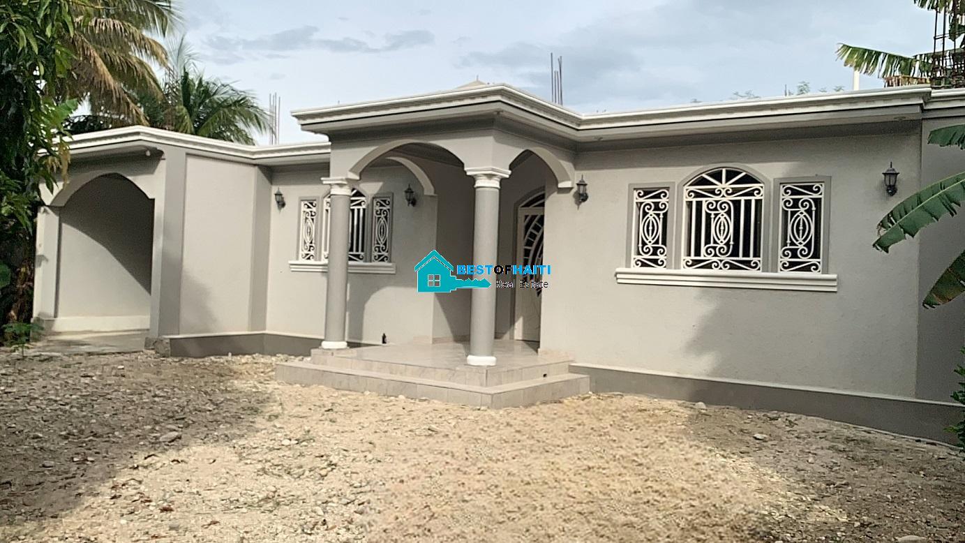 New, Modern, Low House for Sale in Santo 3, Port-au-Prince, Haiti New, Modern, Low House for Sale in Santo 3, Port-au-Prince, Haiti