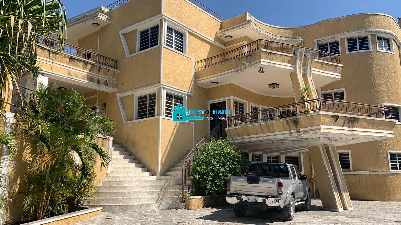 Secure, Furnished House for Rent Bourdon, Petion-Ville, Haiti