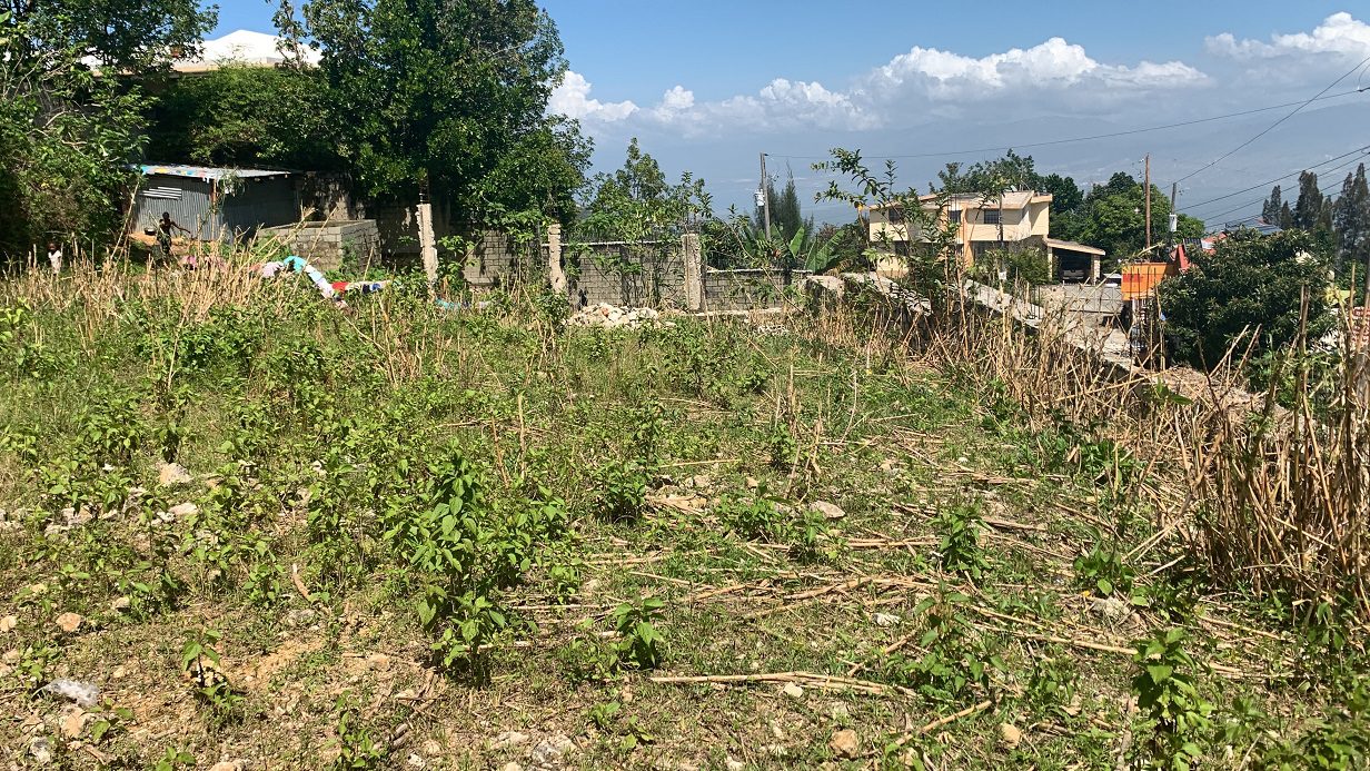 Fenced Land for Sale in Thomassin 25 Soisson, Petion-Ville, Haiti