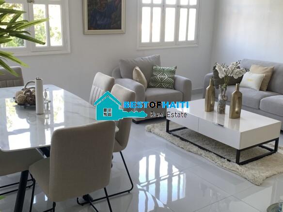 Cozy Luxury Furnished House for Rent, Juvenat, Karibe Area, Haiti