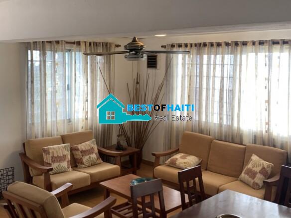 Luxury Furnished 2-Bedroom Apartment for Rent in Morne Calvaire
