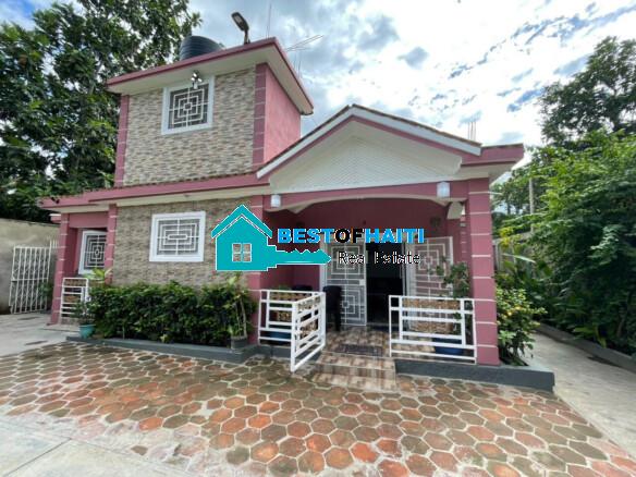 Fully Equipped Furnished House for Rent in Cap-Haitien, 2 Bedrooms, 3 baths.