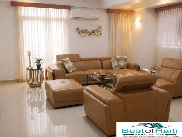 Upscale Fully Furnished Apartments in Juvenat, Petion-Ville, Haiti