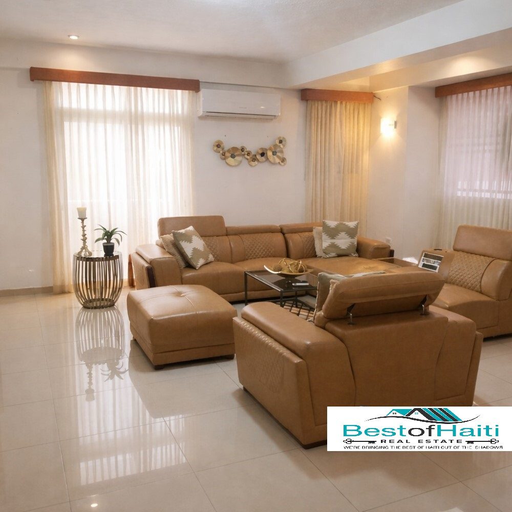 Upscale Fully Furnished Apartments in Juvenat, Petion-Ville, Haiti