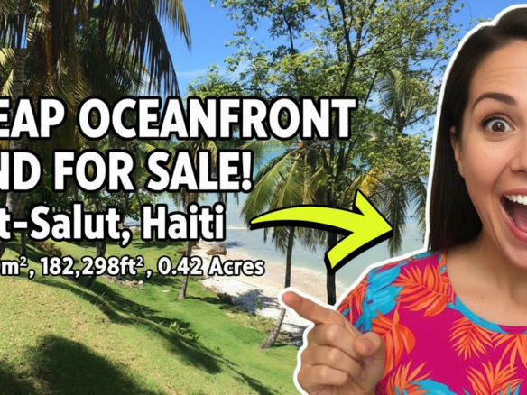 Cheap Oceanfront Land for Sale in Port-Salut, Les Cayes, Haiti
