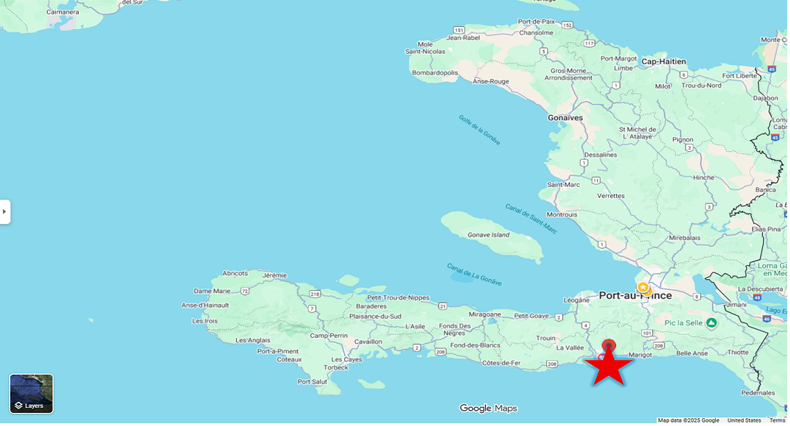 Affordable Prime Ocean View Land for Sale, Cyvadier Beach, Jacmel, Haiti – 10.50 Centiemes (1,354.50m², 14,579.72ft², or 0.336 Acres) – Walking Distance to the Ocean, Accessible, Good Roads, One of the Safest Neighborhoods in the South, Flat, Build-Ready – Ideal for a Residential House or Home,  Luxury Apartment Complex, Hotel, Airbnb, Bed & Breakfast, Assisted Living Facility, Farming, and More…