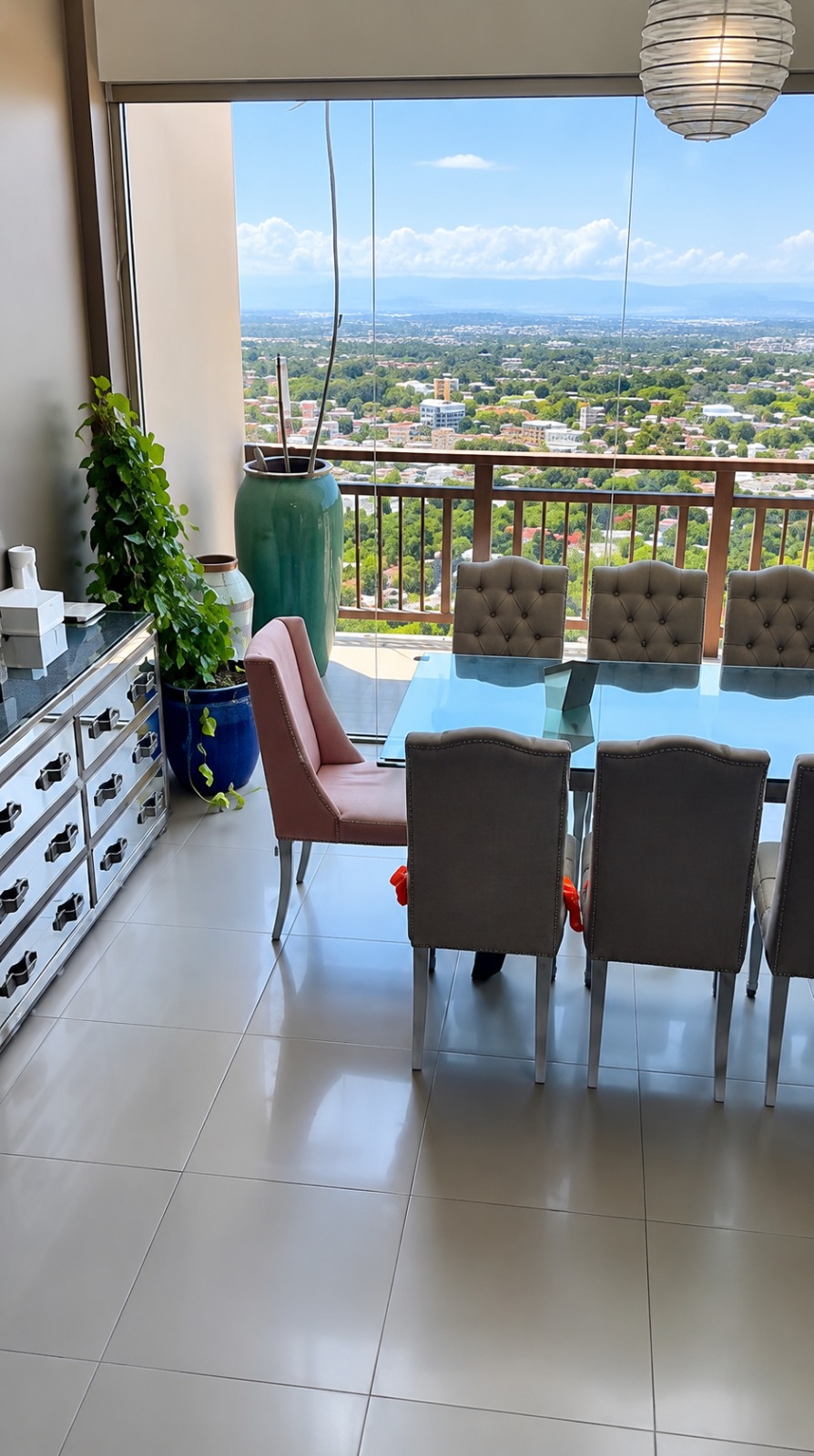 ALL-INCLUSIVE FURNISHED LUXURY APARTMENT SUITE for RENT in Morne Brun, Petion-Ville, Haiti – 4 Spacious Bedrooms (Master with Whirlpool Jacuzzi Bathtub), Elegant Living/Dining Rooms, 4.5 Modern Bathrooms,  Brand New Contemporary Furniture & Appliances, Smart Kitchen, Large Private Balconies, Air Conditioner Units (A/C), Ceiling Fans, Glistening Swimming Pool, Workout Gym, Starlink High-Speed Internet, Satellite TV, 24/7 Electricity & Security Guards, Conference Room, On-Site Laundry & Cleaning Services, Move-in Ready
