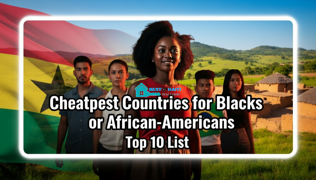 Cheapest Rent Countries for Blacks or African-Americans | Top 10