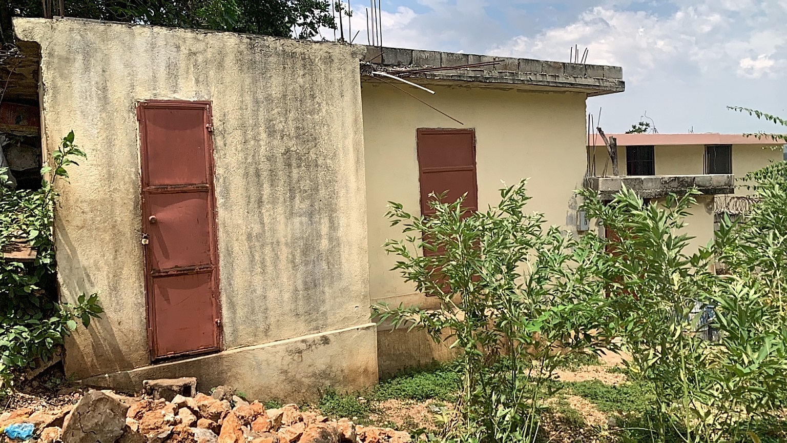 Premium Residential Land + Small 2-Bedroom , 1 Bath House for Sale in Pelerin 6 & 4 Petion-Ville, Haiti – 8 Centiemes (1,032m², 11,108ft², or 0.25 Acres) with Nicely Paved Roads, 100% Suburban Neighborhood, Highly Secure with Private Security Force, Flat, Build-Ready, 3-Way Fenced, Gated – Expensive Luxury Houses,  Apartment Complexes, Embassies, and Ambassadors in Area
