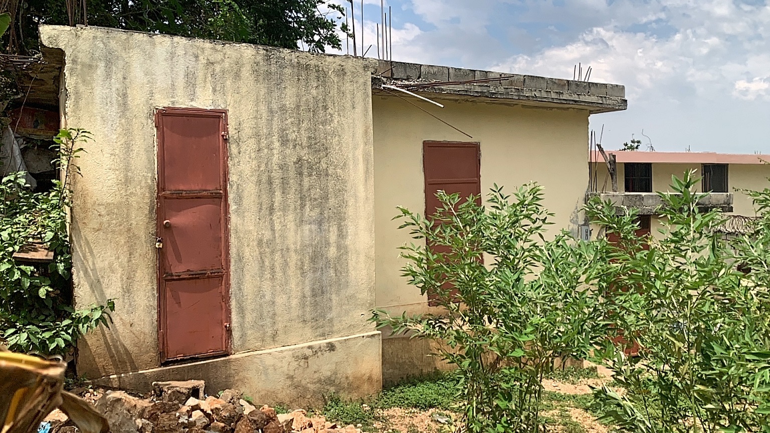 Premium Residential Land + Small 2-Bedroom , 1 Bath House for Sale in Pelerin 6 & 4 Petion-Ville, Haiti – 8 Centiemes (1,032m², 11,108ft², or 0.25 Acres) with Nicely Paved Roads, 100% Suburban Neighborhood, Highly Secure with Private Security Force, Flat, Build-Ready, 3-Way Fenced, Gated – Expensive Luxury Houses,  Apartment Complexes, Embassies, and Ambassadors in Area