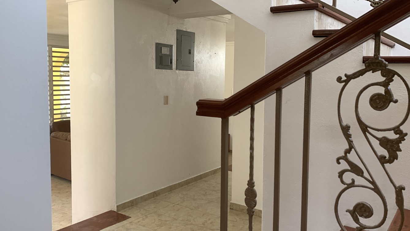 Brand-New, ALL-INCLUSIVE, Luxury Furnished Independent TOWNHOUSE for RENT in Laboule 10, Petion-Ville, Haiti – 3 Spacious Bedrooms (Master with Whirlpool Jacuzzi Bathtub), 2.5 Modern Bathrooms, Elegant Living/Dining Rooms, Fresh Contemporary Furniture & Appliances, Stylish Kitchen, Private Partially Covered Backyard, Air Conditioner Units (A/C), Ceiling Fans, Glistening Swimming Pool, Workout Gym, High-Speed Internet, Satellite TV, Exclusive, Personal Robust Solar-Powered System, Backup Generator, Security Guards, Washer/Dryer, Move-in Ready