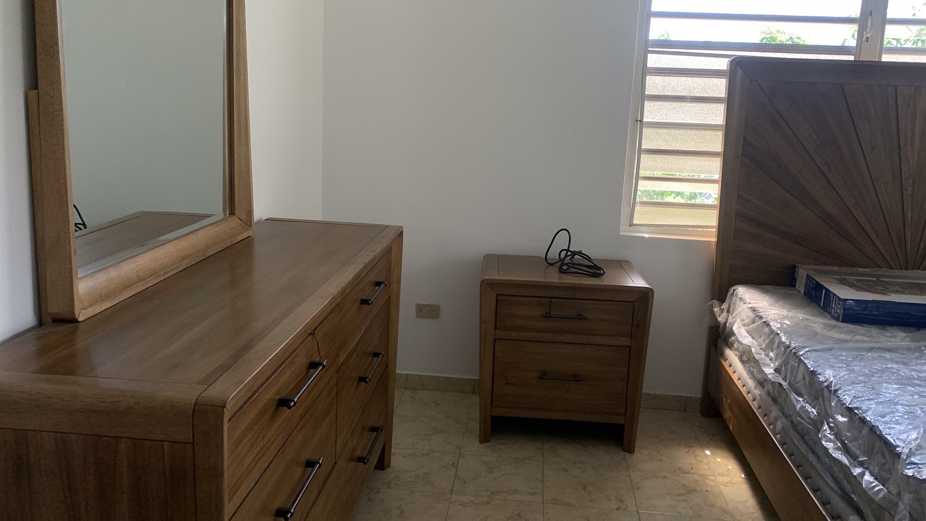 Brand-New, ALL-INCLUSIVE, Luxury Furnished Independent TOWNHOUSE for RENT in Laboule 10, Petion-Ville, Haiti – 3 Spacious Bedrooms (Master with Whirlpool Jacuzzi Bathtub), 2.5 Modern Bathrooms, Elegant Living/Dining Rooms, Fresh Contemporary Furniture & Appliances, Stylish Kitchen, Private Partially Covered Backyard, Air Conditioner Units (A/C), Ceiling Fans, Glistening Swimming Pool, Workout Gym, High-Speed Internet, Satellite TV, Exclusive, Personal Robust Solar-Powered System, Backup Generator, Security Guards, Washer/Dryer, Move-in Ready