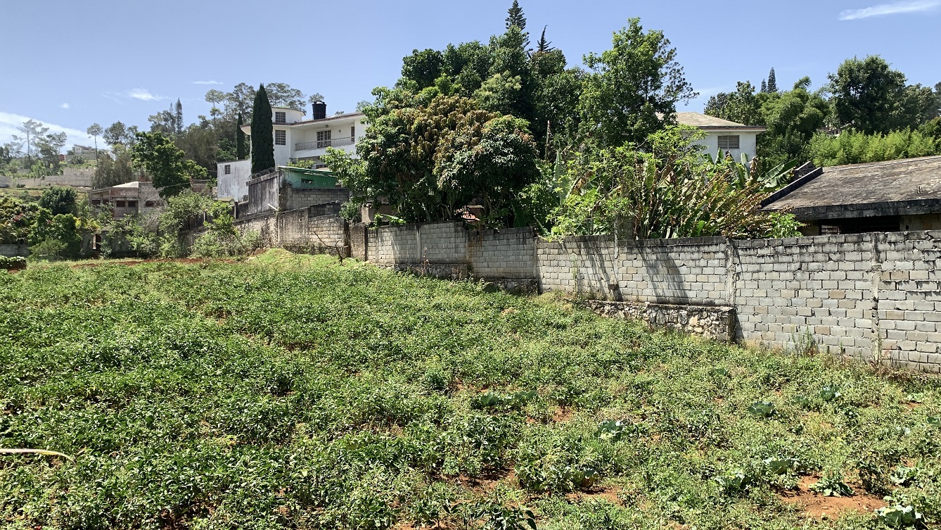 Premium Clear Title Land for Residential, Commercial Construction, or Farming for Sale in Fort-Jacques, Kenscoff, Haiti – 25 Centiemes (3,225m², 34,714ft², or 0.80 Acres) with Nicely Paved Roads, 100% Secrure Suburban Neighborhood, Very Flat, Build-Ready, Completely Fenced & Gated – Build a Luxury House, Home, Mansion, an Apartment Complex, Airbnb or Bed & Breakfast Business, or Simply Farm