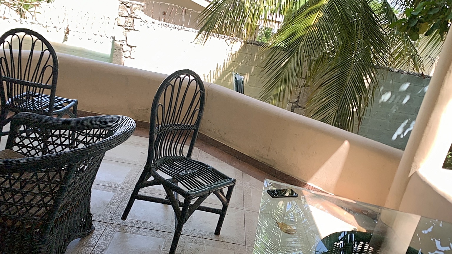 Palace-Style Villa for Sale, Vivy Mitchell, Petion-Ville, Haiti – House or Home has 6 Spacious Bedrooms, 5 1/2 Bathrooms, Multiple Grand Living & Dining Rooms, Majestic Kitchen, Whirlpool Jacuzzi Tub in Master Bedroom, Walk-in Closet, Basement Game Room & Gym, Floor-to-Ceiling Windows, Big Balconies, Terrace & Decks, Indoor & Outdoor Seating Areas, Ample Front-Back Yard Space, Reserved Space for Swimming Pool, Fruits, Vegetables, Tropical Trees, Two Gates, Brick Fence, Parking for 13+ Cars