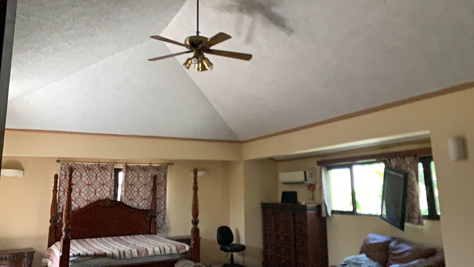 Palace-Style Villa for Sale, Vivy Mitchell, Petion-Ville, Haiti – House or Home has 6 Spacious Bedrooms, 5 1/2 Bathrooms, Multiple Grand Living & Dining Rooms, Majestic Kitchen, Whirlpool Jacuzzi Tub in Master Bedroom, Walk-in Closet, Basement Game Room & Gym, Floor-to-Ceiling Windows, Big Balconies, Terrace & Decks, Indoor & Outdoor Seating Areas, Ample Front-Back Yard Space, Reserved Space for Swimming Pool, Fruits, Vegetables, Tropical Trees, Two Gates, Brick Fence, Parking for 13+ Cars