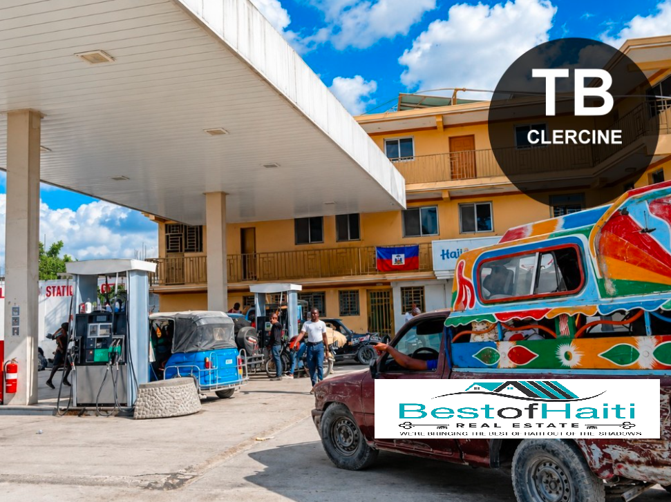 Profitable, Fully Operational Gas Station for Sale in Fleuriot, Tabarre, Haiti – Modern Fuel Canopy, Easy Access, 3 Underground Fuel Storage Tanks, 16,000 Gallons Gasoline Capacity, 5,000 Gallons of Diesel Fuel, Additional Revenue-Generating Rental Spaces, Offices, Grocery Store, and More – Built in 2023 on 1,400 m² (15,069 ft², or 11 centiemes) of Land