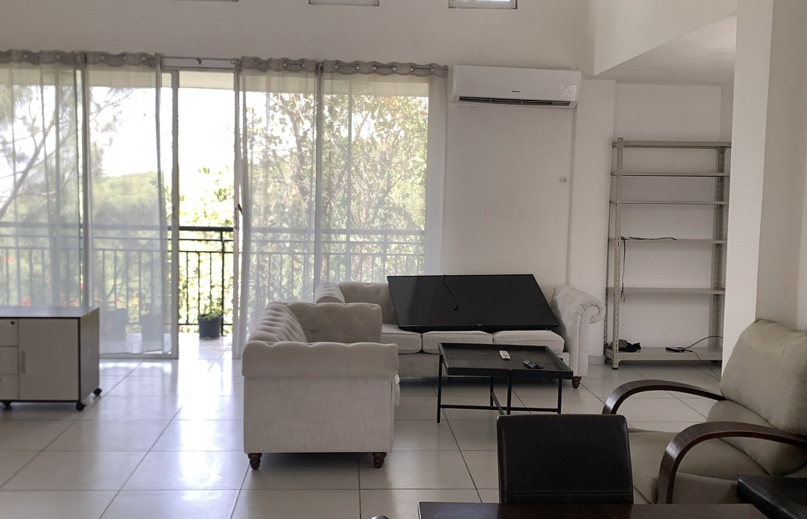 ALL-INCLUSIVE, Move-in Ready, Independent Luxury Furnished Apartment for RENT in Bourdon (Reimbol), Port-au-Prince, Haiti – 3 Spacious Bedrooms, 2.5 Super Clean Bathrooms, Stylish Living/Dining Rooms with Brand-New Contemporary Furniture & Appliances, Smart Kitchen, Private Backyard, Air Conditioner Units (A/C), Ceiling Fans, Washer/Dryer, Starlink High-Speed Internet, Satellite TV, 24/7 Electricity & Sparkling Swimming Pool, Multiple Parking Spaces