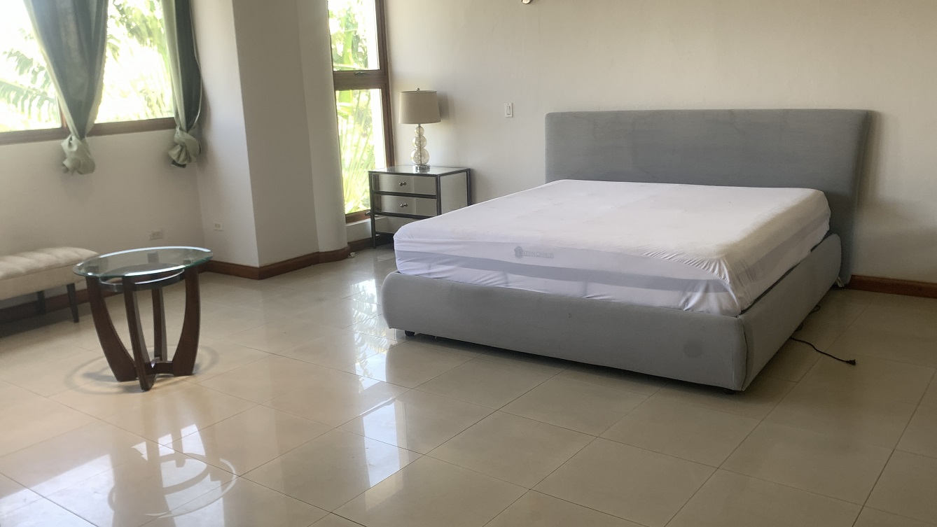 Lavish Furnished Paraseismic Mansion for Sale in Juvenat (Karibe Hotel Green Zone), Port-au-Prince, Haiti – 4 Spacious Bedrooms with Modern High-end Furniture & Appliances, Large Circular Living/Dining Rooms, 3 1/2 Stylish Bathrooms, Gourmet Kitchen, Panoramic Living/Dining Rooms, Gleaming Swimming Pool with Attached Jacuzzi, Multiple Seating Areas, Exclusive/Private Neighborhood, Robust 24/7 Solar-Powered Electricity System, Servant/Security Quarter
