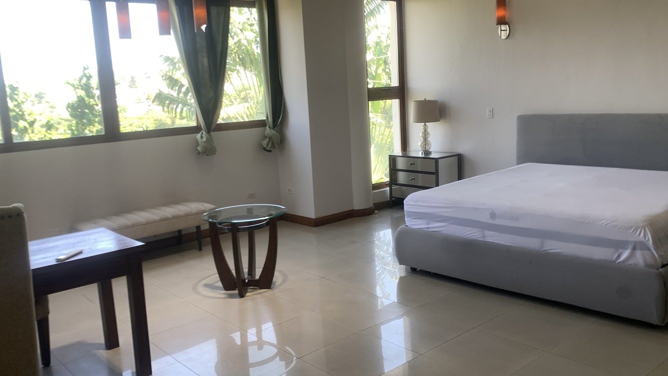 Lavish Furnished Paraseismic Mansion for Sale in Juvenat (Karibe Hotel Green Zone), Port-au-Prince, Haiti – 4 Spacious Bedrooms with Modern High-end Furniture & Appliances, Large Circular Living/Dining Rooms, 3 1/2 Stylish Bathrooms, Gourmet Kitchen, Panoramic Living/Dining Rooms, Gleaming Swimming Pool with Attached Jacuzzi, Multiple Seating Areas, Exclusive/Private Neighborhood, Robust 24/7 Solar-Powered Electricity System, Servant/Security Quarter