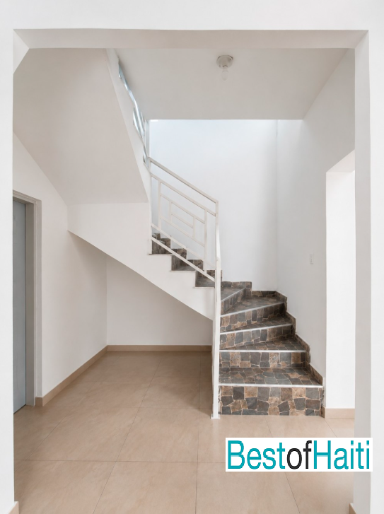 Newly Built, Cheap Single-Story House for Rent in Vaudreuil, Cap-Haïtien, Haiti – 3 Spacious Bedrooms, 3 Modern Bathrooms, Open-Layout Living & Dining Rooms, Functional Kitchen with Built-in Cabinets, Title Floors, Generous Outdoor Spaces, Gated/Fenced, Brand-New Home, Parking for 6+ Cars