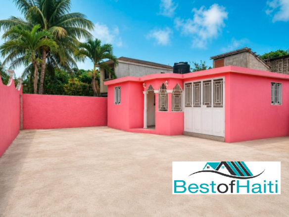 Cheap Single-Story House for Rent in Vaudreuil, Cap-Haïtien, Haiti