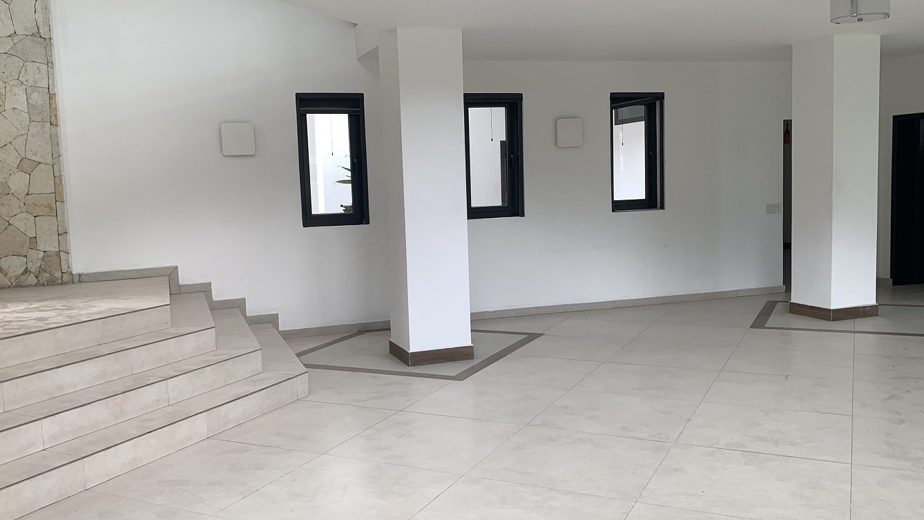Newly Renovated FURNISHED MEGA LUXURY HOUSE for SALE, Juvenat (Yards from Karibe Hotel), Petion-Ville, Haiti – 4 Spacious Bedrooms, 3 1/2 Baths, Brand New Modern Furniture & Appliances,  Contemporary Island Kitchen, Manicured Backyard, Space for Sparkling Swimming Pool, 24/7 Robust Solar-Powered Electricity, Backup Generator, Security Guards on Rotation, WiFi/Internet, Servant Quarter, 10+ Parking Spaces, Lots of Greenery, Fruit, Vegetable, Tropical Trees, and More…