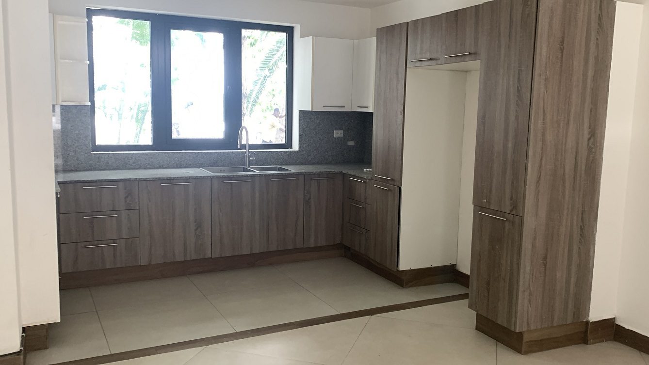 Newly Renovated FURNISHED MEGA LUXURY HOUSE for SALE, Juvenat (Yards from Karibe Hotel), Petion-Ville, Haiti – 4 Spacious Bedrooms, 3 1/2 Baths, Brand New Modern Furniture & Appliances,  Contemporary Island Kitchen, Manicured Backyard, Space for Sparkling Swimming Pool, 24/7 Robust Solar-Powered Electricity, Backup Generator, Security Guards on Rotation, WiFi/Internet, Servant Quarter, 10+ Parking Spaces, Lots of Greenery, Fruit, Vegetable, Tropical Trees, and More…